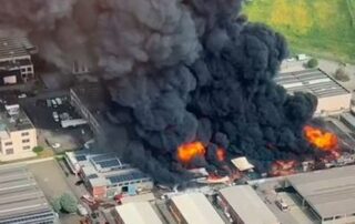 Incendio milano Nitrolchimica